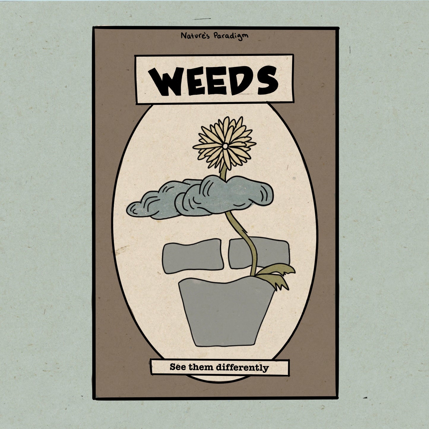 Weed Seeds Print