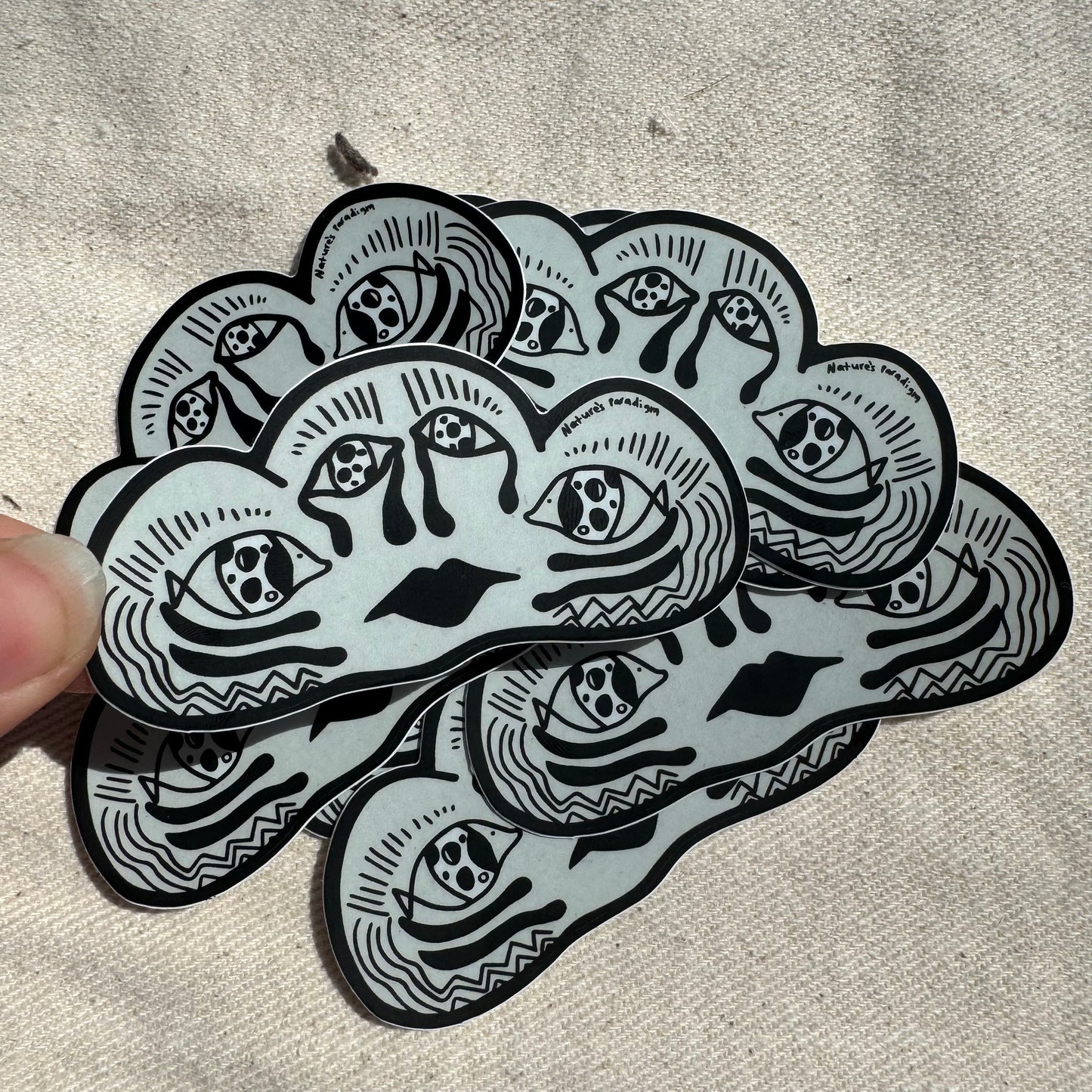 Cloud Sticker