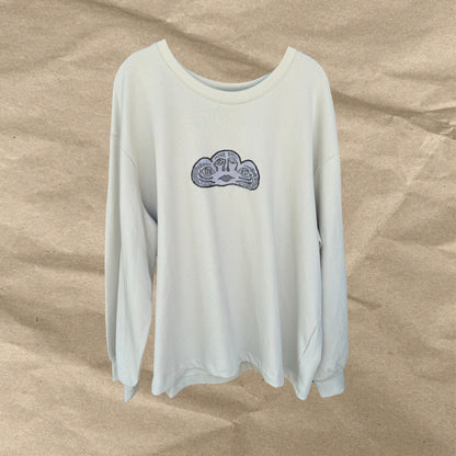 Cloud Patch Sweatshirt Size XL