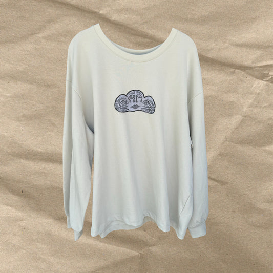 Cloud Patch Sweatshirt Size XL